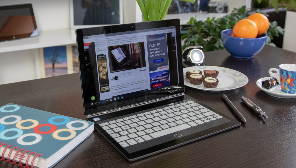 Lenovo Yoga Book C930: nie ma drugiego takiego laptopa i tabletu w jednym