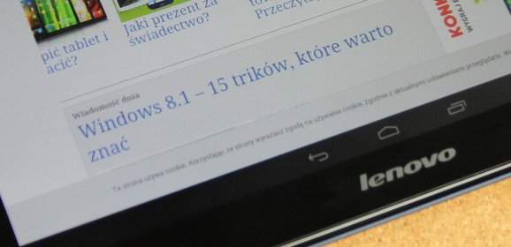 Test | Lenovo A10-70. Modem 3G, Android KitKat i głośniki Dolby Surround
