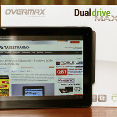 Zaczynamy testy Overmax OV-DualDrive MAX - dużego tabletu z GPSem i nawigacją