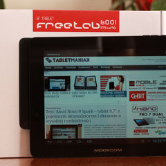 Zaczynamy testy Modecom FreeTab 8001 - tabletu 8" z modemem 3G