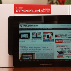 Test: Modecom FreeTab 8001 IPS X2 3G – niedrogi tablet 8″ z modemem 3G