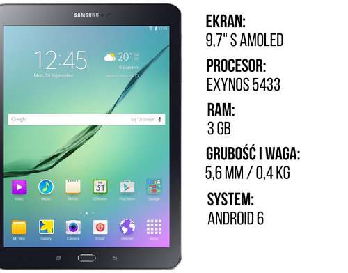 Samsung Galaxy Tab S2 specyfikacja v2