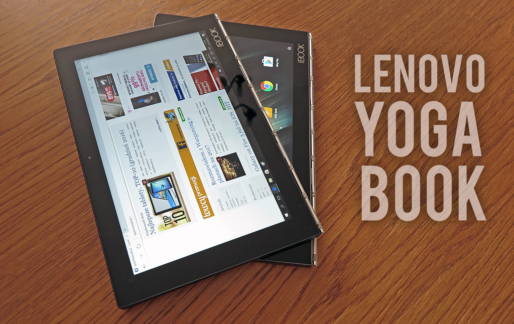 Test Lenovo Yoga Book. Porównanie tabletów z Windows i Android
