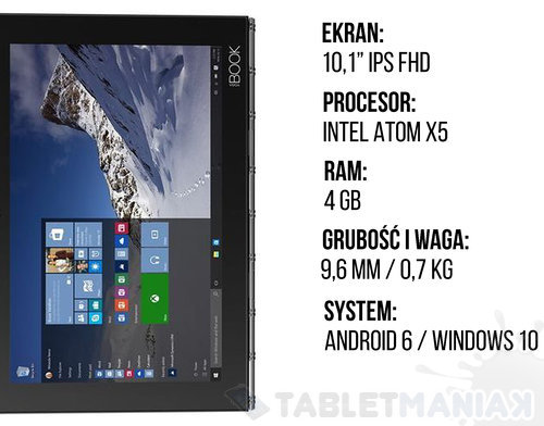 Lenovo Yoga Book specyfikacja